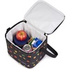 JanSport Super Snack – Insulated Lunch Bag with BPA-Free Liner, Zipper Top Opening, and Adjustable Shoulder Strap, Emerald Pool(Pasta Party)