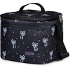 JanSport Super Snack – Insulated Lunch Bag with BPA-Free Liner, Zipper Top Opening, and Adjustable Shoulder Strap, Pastel Lilac(Pastel Petals Black/Blue/Pink/Green)