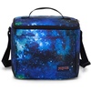 image:imageJanSport Super Snack  Insulated Lunch Bag with BPAFree Liner Zipper Top Opening and Adjustable Shoulder Strap Pastel LilacCyberspace Galaxy