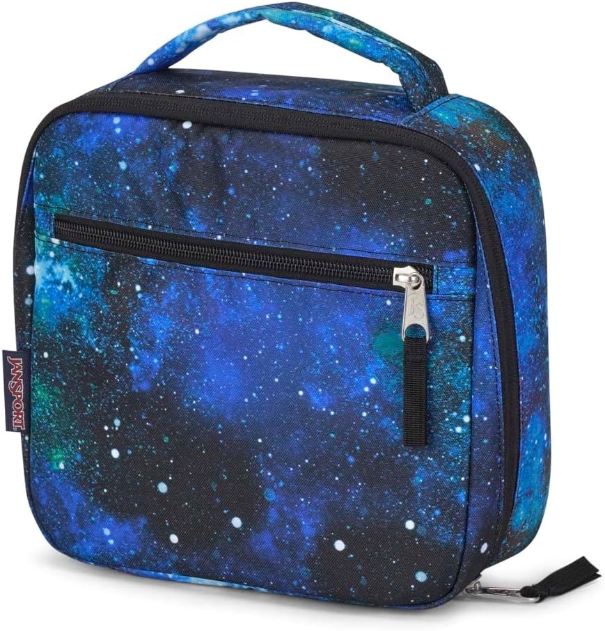 image:imageJanSport Lunch Break Insulated Cooler Bag Leakproof Picnic Tote Cyberspace GalaxyCyberspace Galaxy