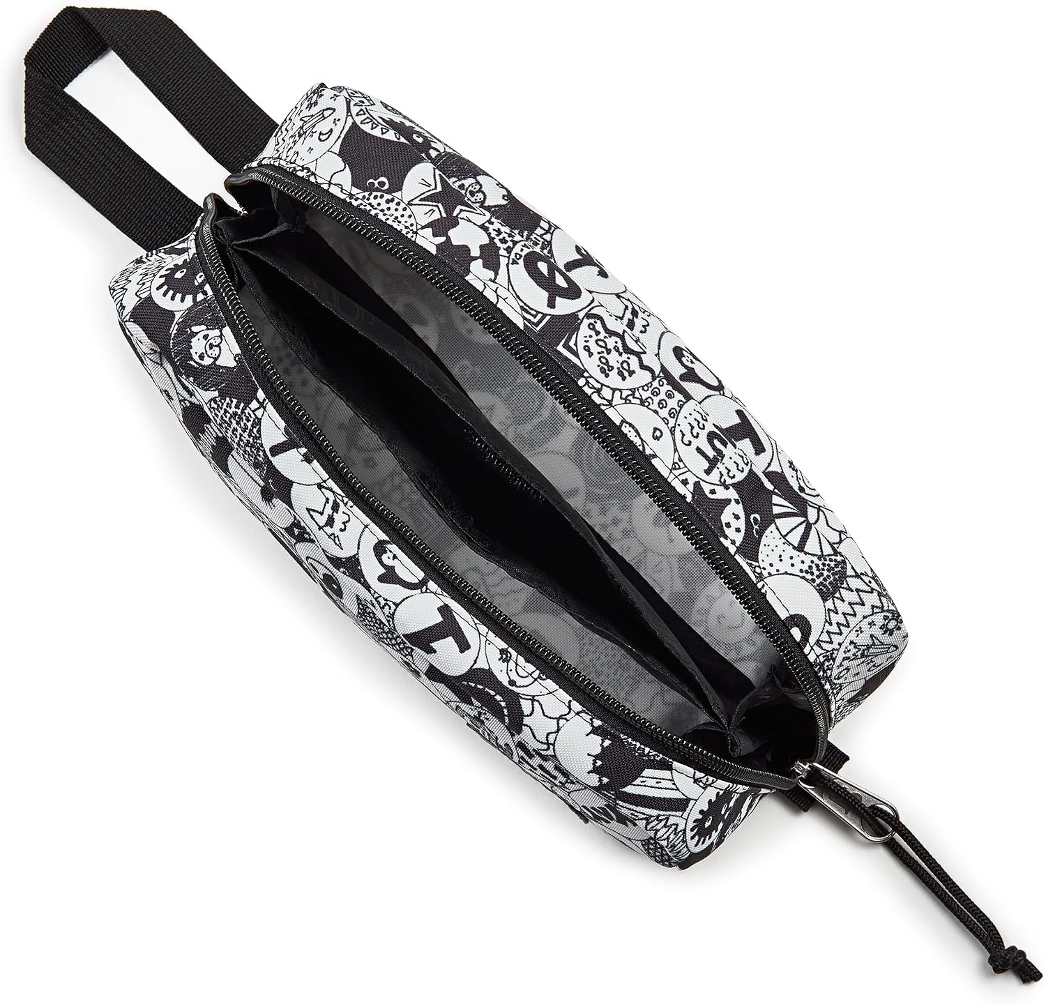 image:imageJanSport Perfect Pouch Accordion Opening Single Compartment with 3 Dividers Small Internal PocketDoodle Dots
