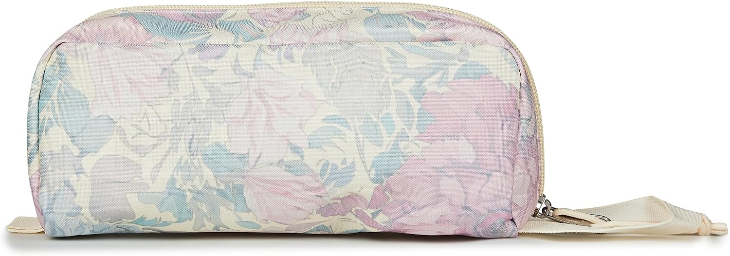 image:imageJanSport Perfect Pouch Accordion Opening Single Compartment with 3 Dividers Small Internal PocketFaded Tapestry