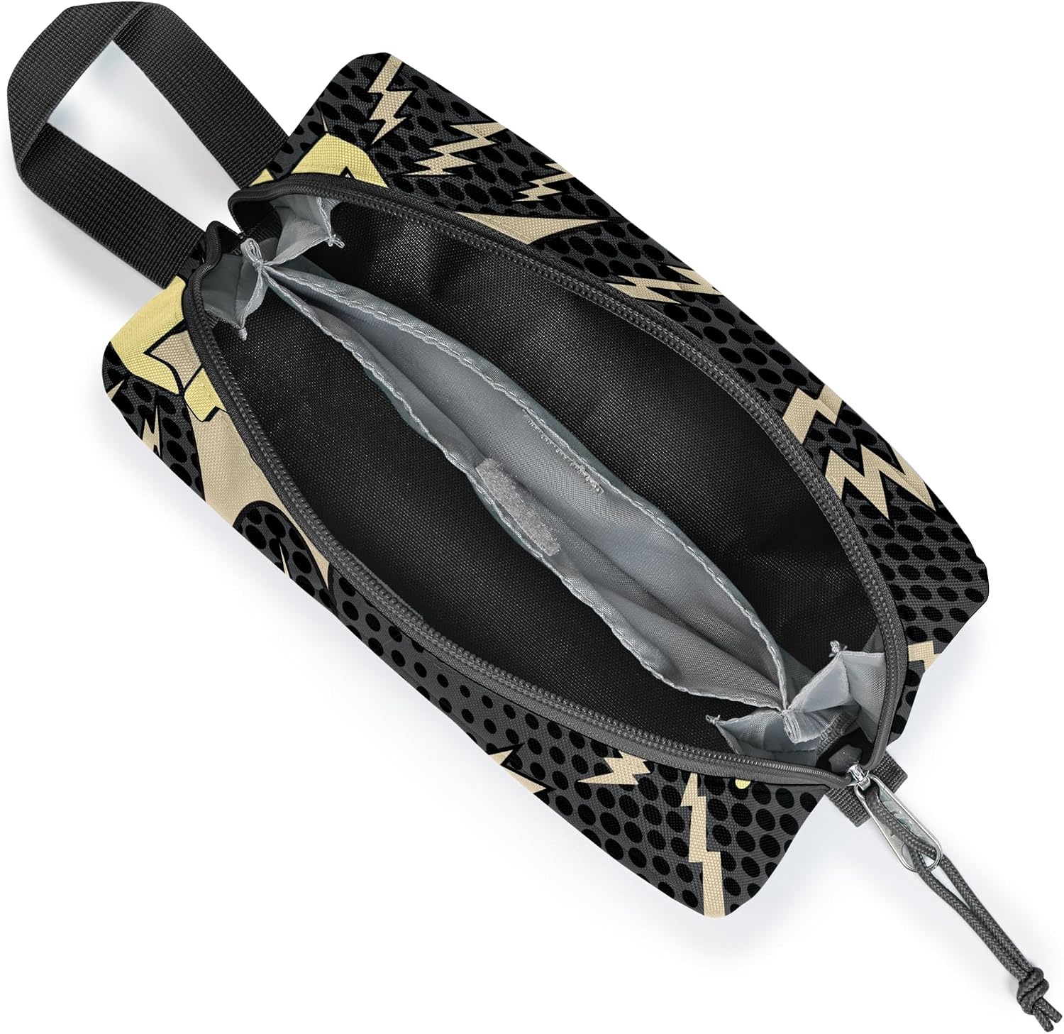 image:imageJanSport Perfect Pouch Accordion Opening Single Compartment with 3 Dividers Small Internal PocketHigh Voltage