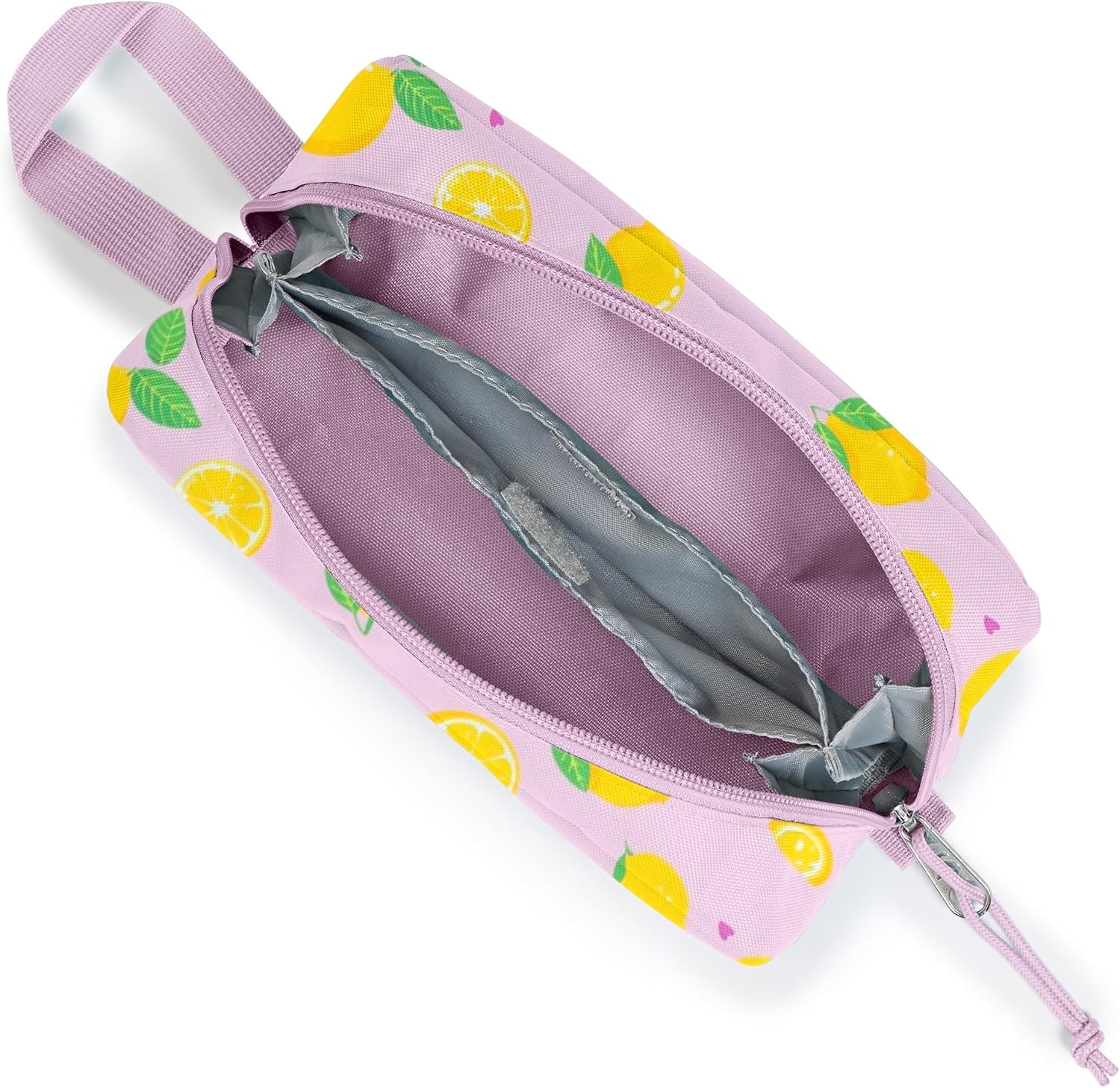 image:imageJanSport Perfect Pouch Accordion Opening Single Compartment with 3 Dividers Small Internal PocketLemonade Stand Pink