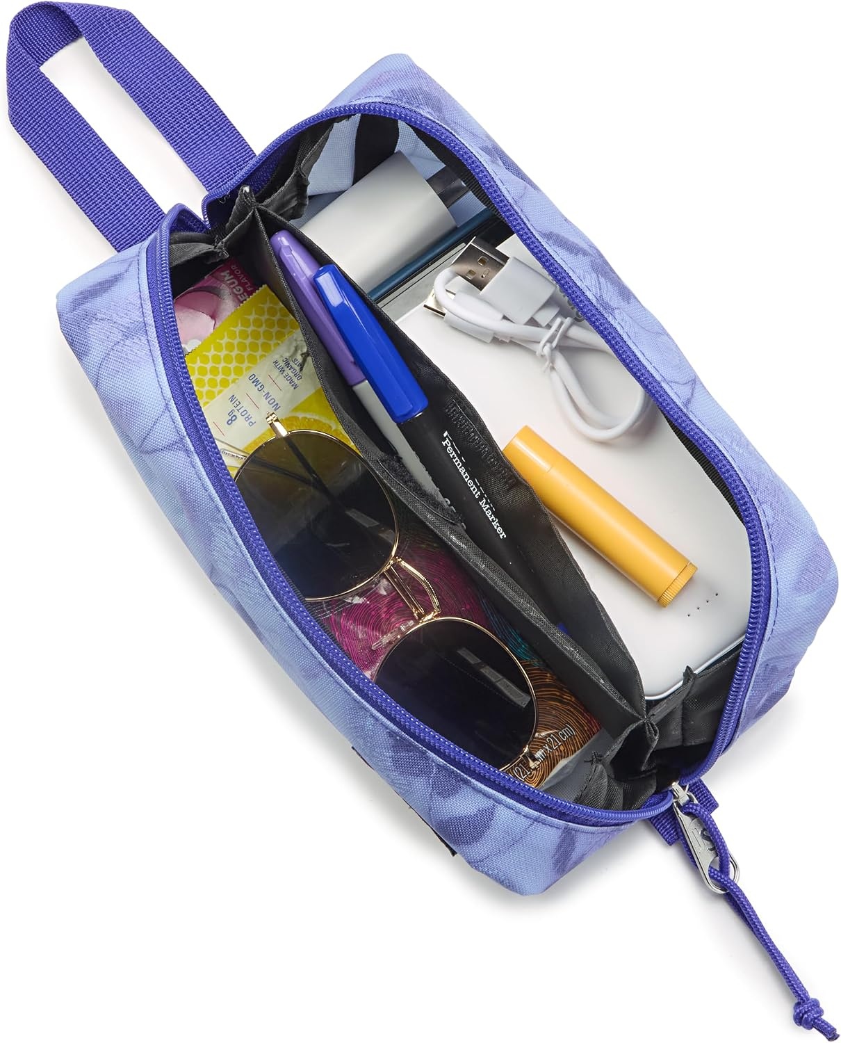 image:imageJanSport Perfect Pouch Accordion Opening Single Compartment with 3 Dividers Small Internal PocketLines Vines