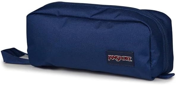 image:imageJanSport Perfect Pouch Accordion Opening Single Compartment with 3 Dividers Small Internal PocketNavy