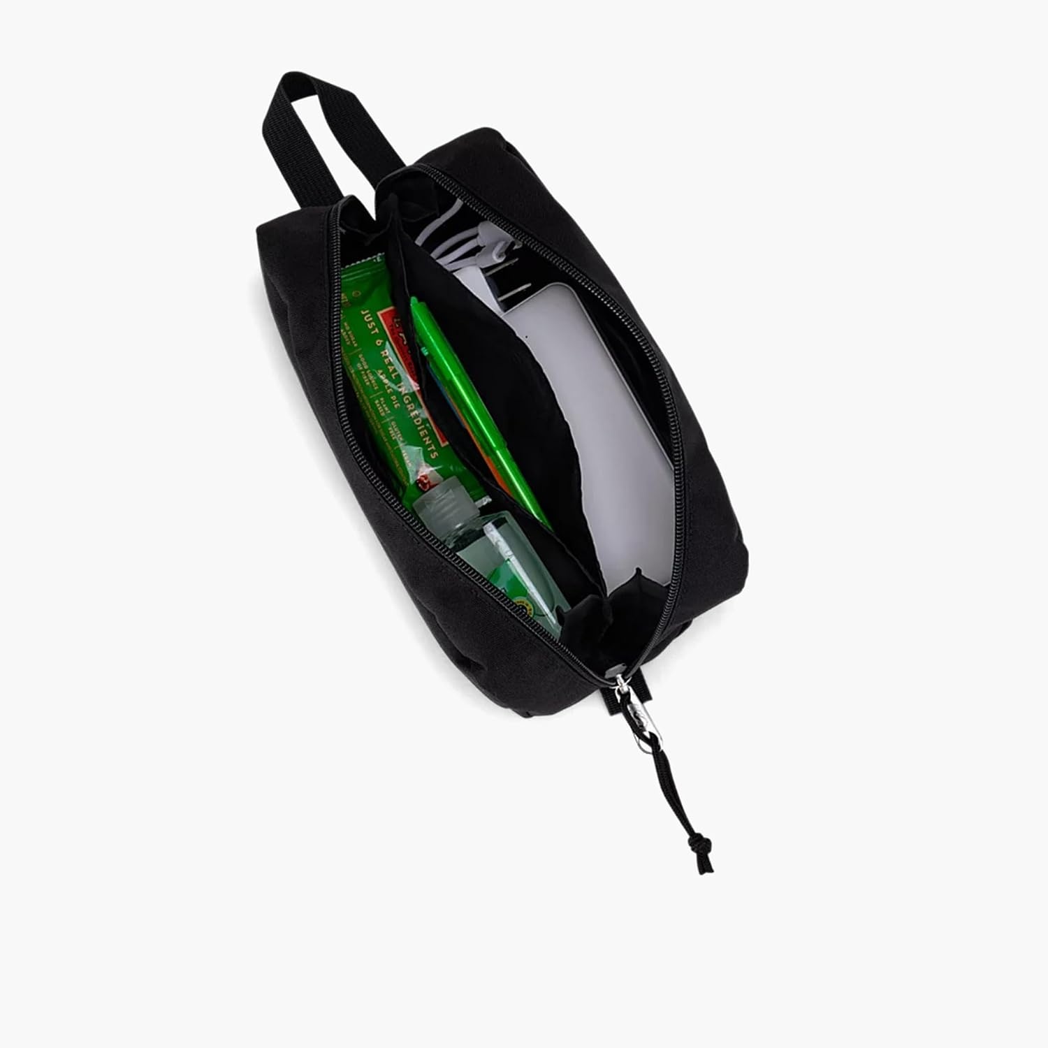image:imageJanSport Perfect Pouch Accordion Opening Single Compartment with 3 Dividers Small Internal Pocketblack