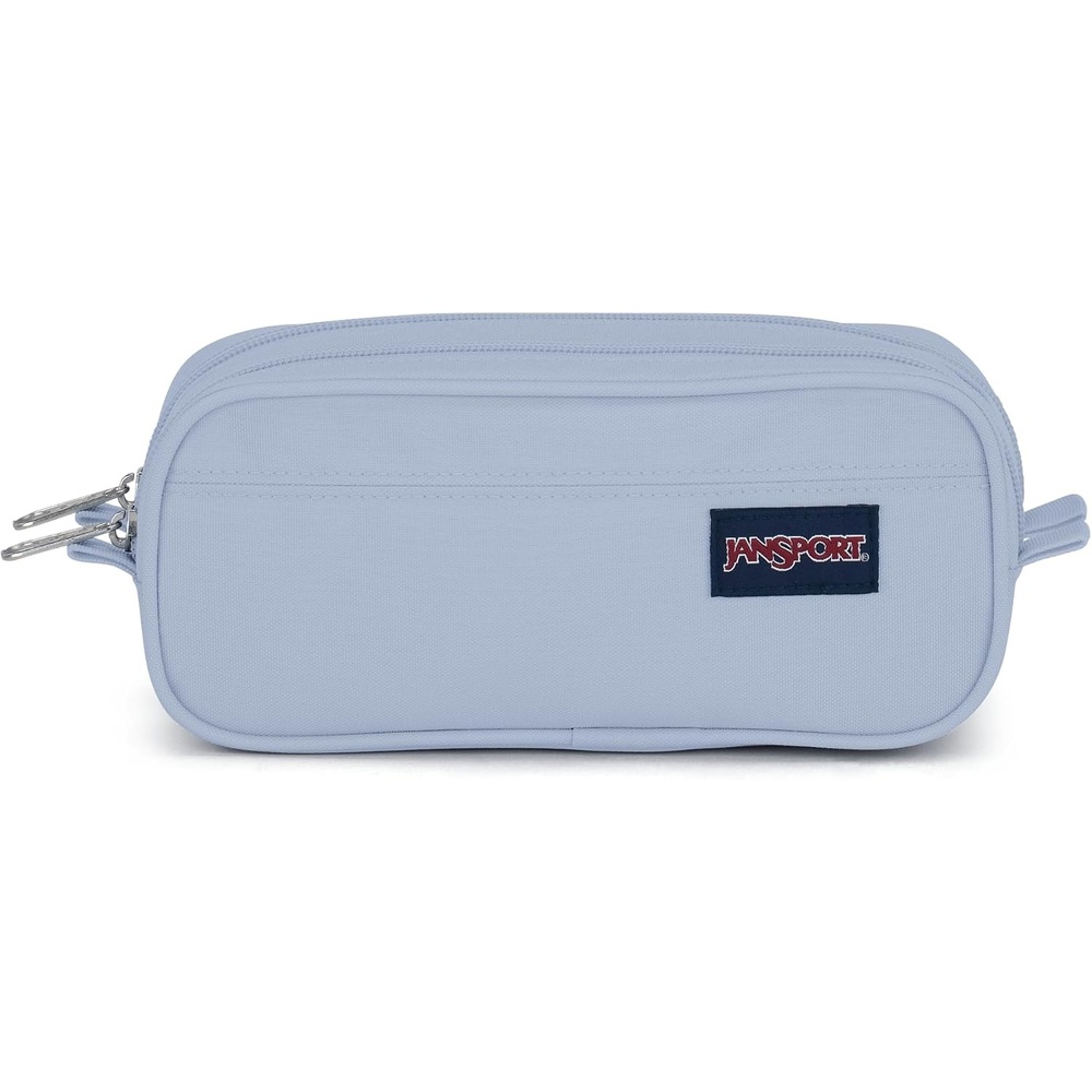 image:imageJanSport Large Accessory Pouch Secure Storage Space for Pens Power Cords Pencil Case Ideal For Everyday Essentials 13LBlue Dusk