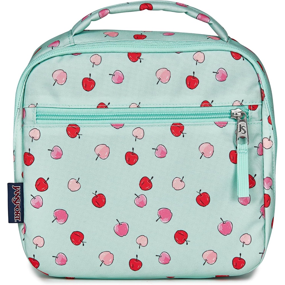 image:imageJanSport Lunch Break Insulated Cooler Bag Leakproof Picnic Tote Cyberspace GalaxyApple Orchard Magic