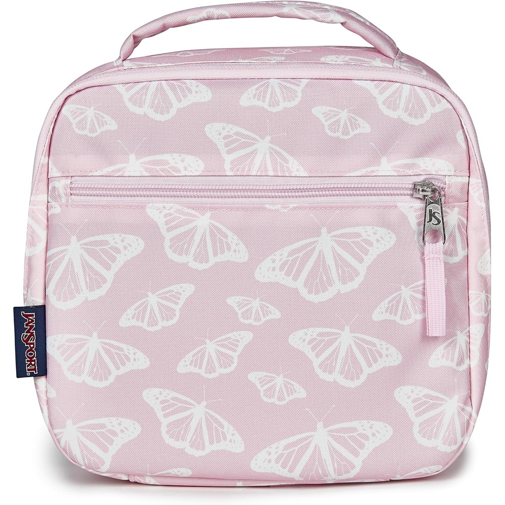 image:imageJanSport Lunch Break Insulated Cooler Bag Leakproof Picnic Tote Cyberspace GalaxyFlutter By Pink Ice