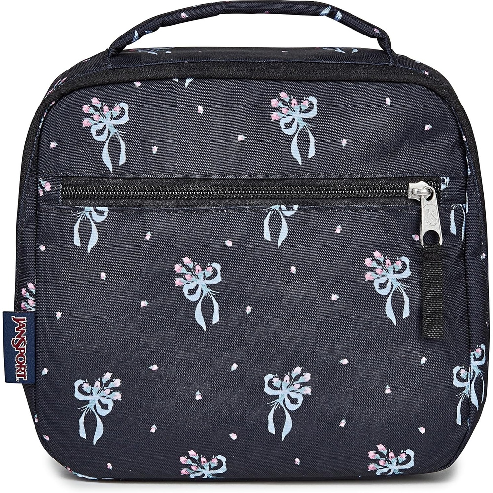 image:imageJanSport Lunch Break Insulated Cooler Bag Leakproof Picnic Tote Cyberspace GalaxyPastel Petals BlackBluePinkGreen