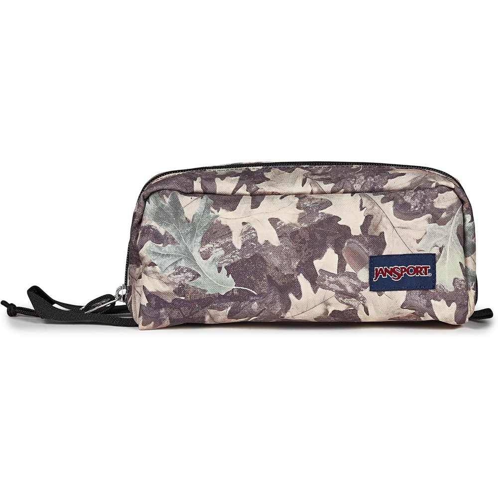 image:imageJanSport Perfect Pouch Accordion Opening Single Compartment with 3 Dividers Small Internal PocketWoodland Camo