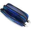 JanSport Large Accessory Pouch – Secure Storage Space for Pens, Power Cords, Pencil Case, Ideal For Everyday Essentials, 1.3L(Cyberspace Galaxy)