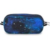 JanSport Large Accessory Pouch – Secure Storage Space for Pens, Power Cords, Pencil Case, Ideal For Everyday Essentials, 1.3L(Cyberspace Galaxy)