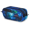JanSport Large Accessory Pouch – Secure Storage Space for Pens, Power Cords, Pencil Case, Ideal For Everyday Essentials, 1.3L(Cyberspace Galaxy)