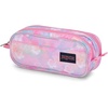 JanSport Large Accessory Pouch – Secure Storage Space for Pens, Power Cords, Pencil Case, Ideal For Everyday Essentials, 1.3L(Neon Daisy)
