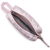 JanSport Perfect Pouch – Accordion Opening, Single Compartment with 3 Dividers, Small Internal Pocket(Flutter By Pink Ice)