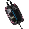 JanSport Perfect Pouch – Accordion Opening, Single Compartment with 3 Dividers, Small Internal Pocket(Happy Hearts Black)
