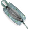 JanSport Perfect Pouch – Accordion Opening, Single Compartment with 3 Dividers, Small Internal Pocket(Leapin Lillies)