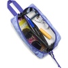 JanSport Perfect Pouch – Accordion Opening, Single Compartment with 3 Dividers, Small Internal Pocket(Lines & Vines)