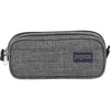 JanSport Large Accessory Pouch – Secure Storage Space for Pens, Power Cords, Pencil Case, Ideal For Everyday Essentials, 1.3L(Grey Letterman Poly)