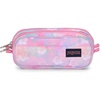 JanSport Large Accessory Pouch – Secure Storage Space for Pens, Power Cords, Pencil Case, Ideal For Everyday Essentials, 1.3L(Neon Daisy)
