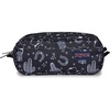 JanSport Large Accessory Pouch – Secure Storage Space for Pens, Power Cords, Pencil Case, Ideal For Everyday Essentials, 1.3L(Wild West Escape Black/Black/White)