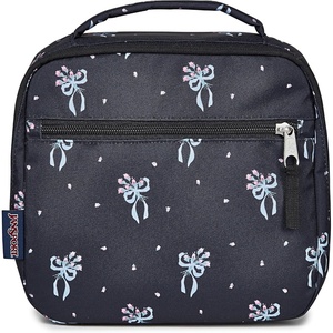 JanSport Lunch Break Insulated Cooler Bag – Leakproof Picnic Tote, Cyberspace Galaxy(Pastel Petals Black/Blue/Pink/Green)