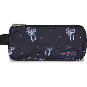 Jansport JS00T49C69G Large Accessory Pouch, Battery Cord Storage, Blackberry Mousse(Pastel Petals Black/Blue/Pink/Green)