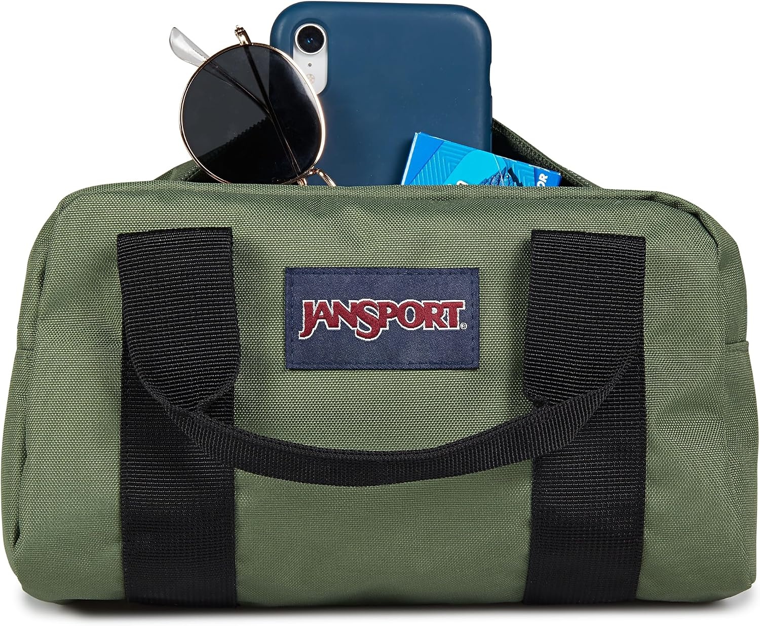 image:imageJanSport Weekender Mini Duffel Travel or Gym BagCargo Green