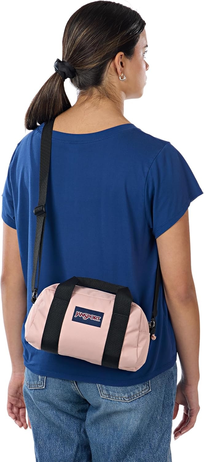 image:imageJanSport Weekender Mini Duffel Travel or Gym BagMisty Rose