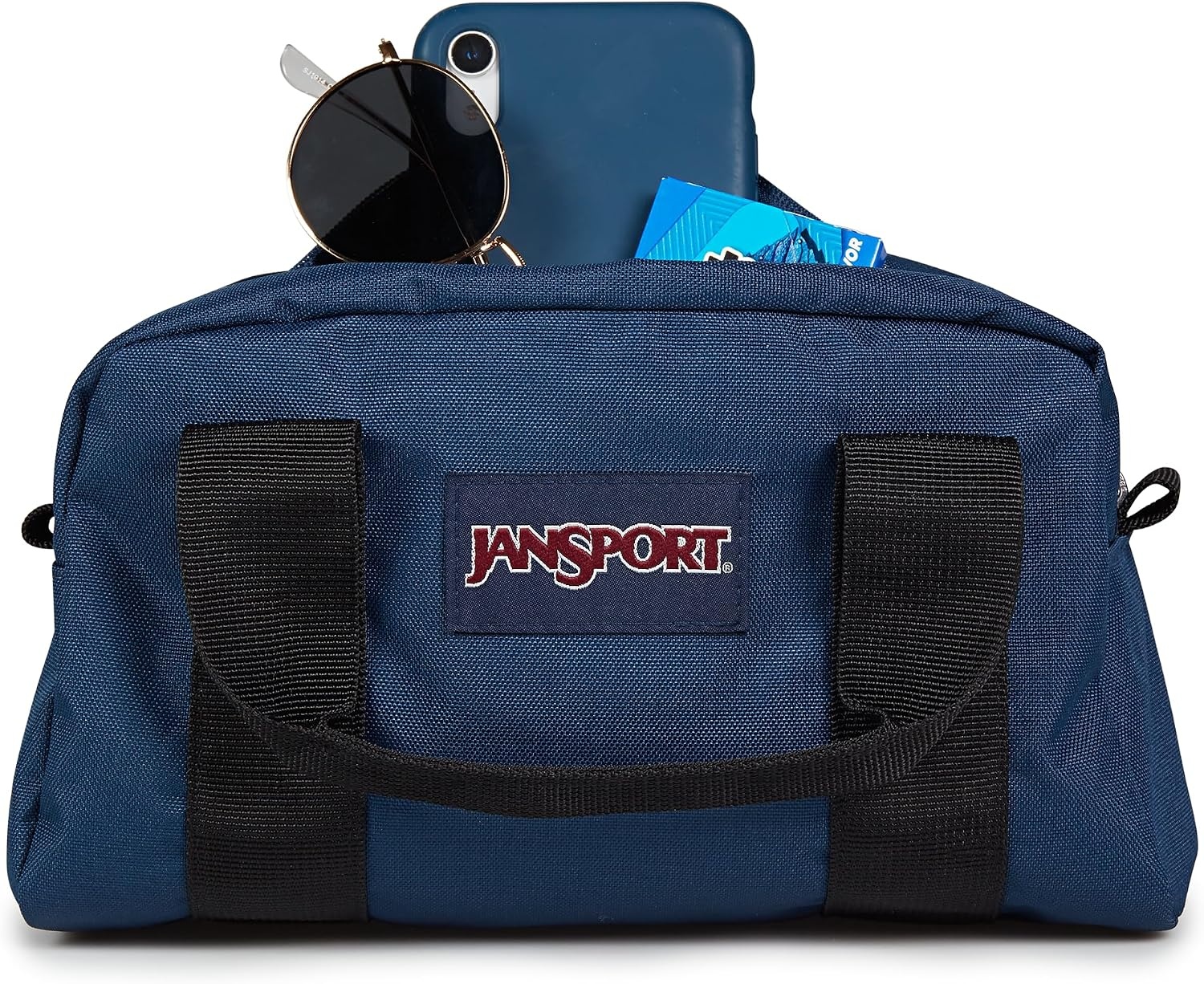 image:imageJanSport Weekender Mini Duffel Travel or Gym BagNavy