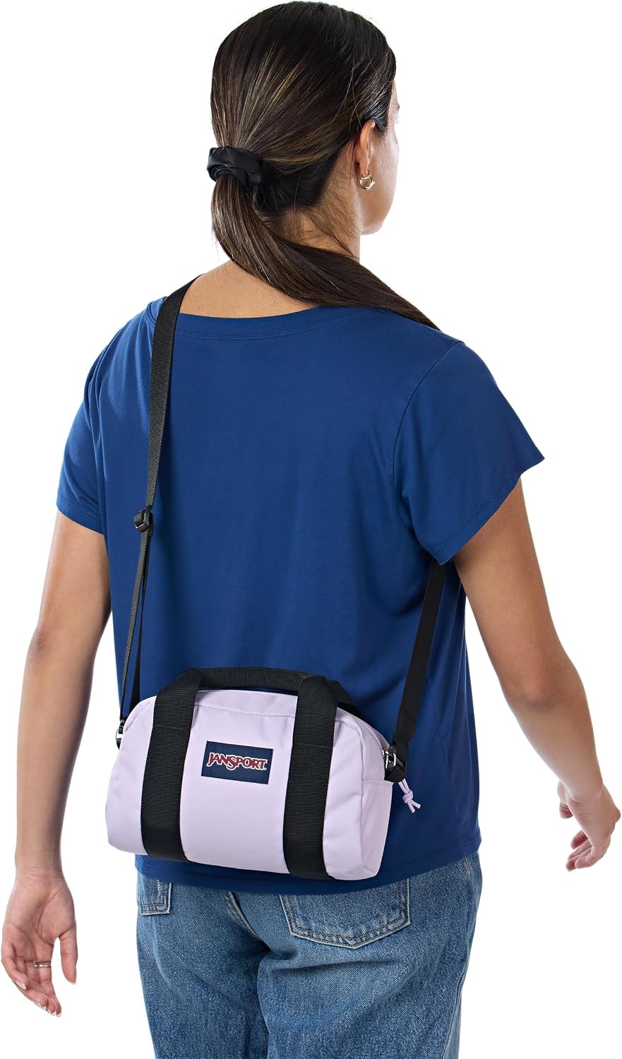 image:imageJanSport Weekender Mini Duffel Travel or Gym BagPastel Lilac