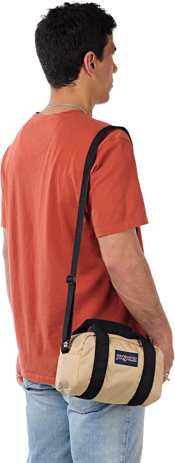 image:imageJanSport Weekender Mini Duffel Travel or Gym BagTravertine