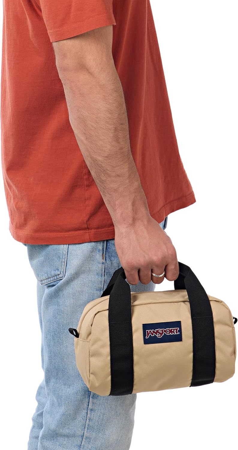 image:imageJanSport Weekender Mini Duffel Travel or Gym BagTravertine