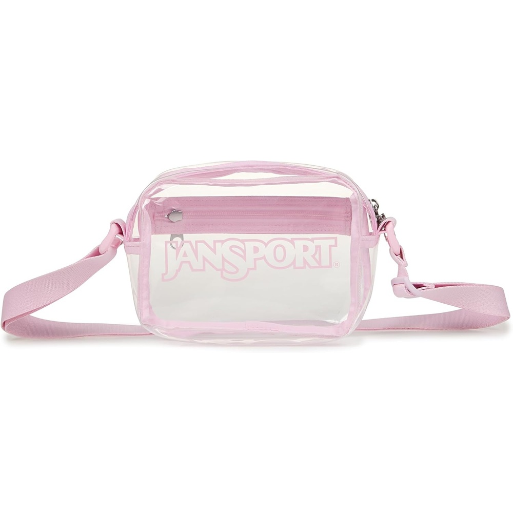 image:imageJanSport Clear CrossbodyPink Ice