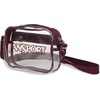 JanSport Clear Crossbody(Cherry Lacquer)