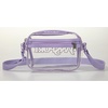 JanSport Clear Crossbody(Pastel Lilac)