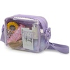 JanSport Clear Crossbody(Pastel Lilac)