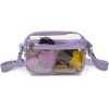JanSport Clear Crossbody(Pastel Lilac)