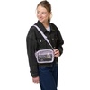 JanSport Clear Crossbody(Pastel Lilac)