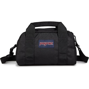 JanSport Weekender Mini Duffel – Travel or Gym Bag(Black)