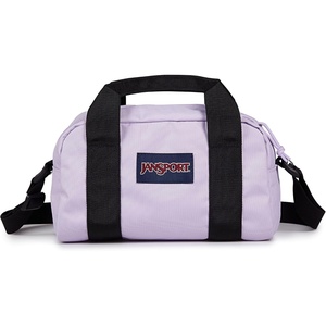JanSport Weekender Mini Duffel – Travel or Gym Bag(Pastel Lilac)