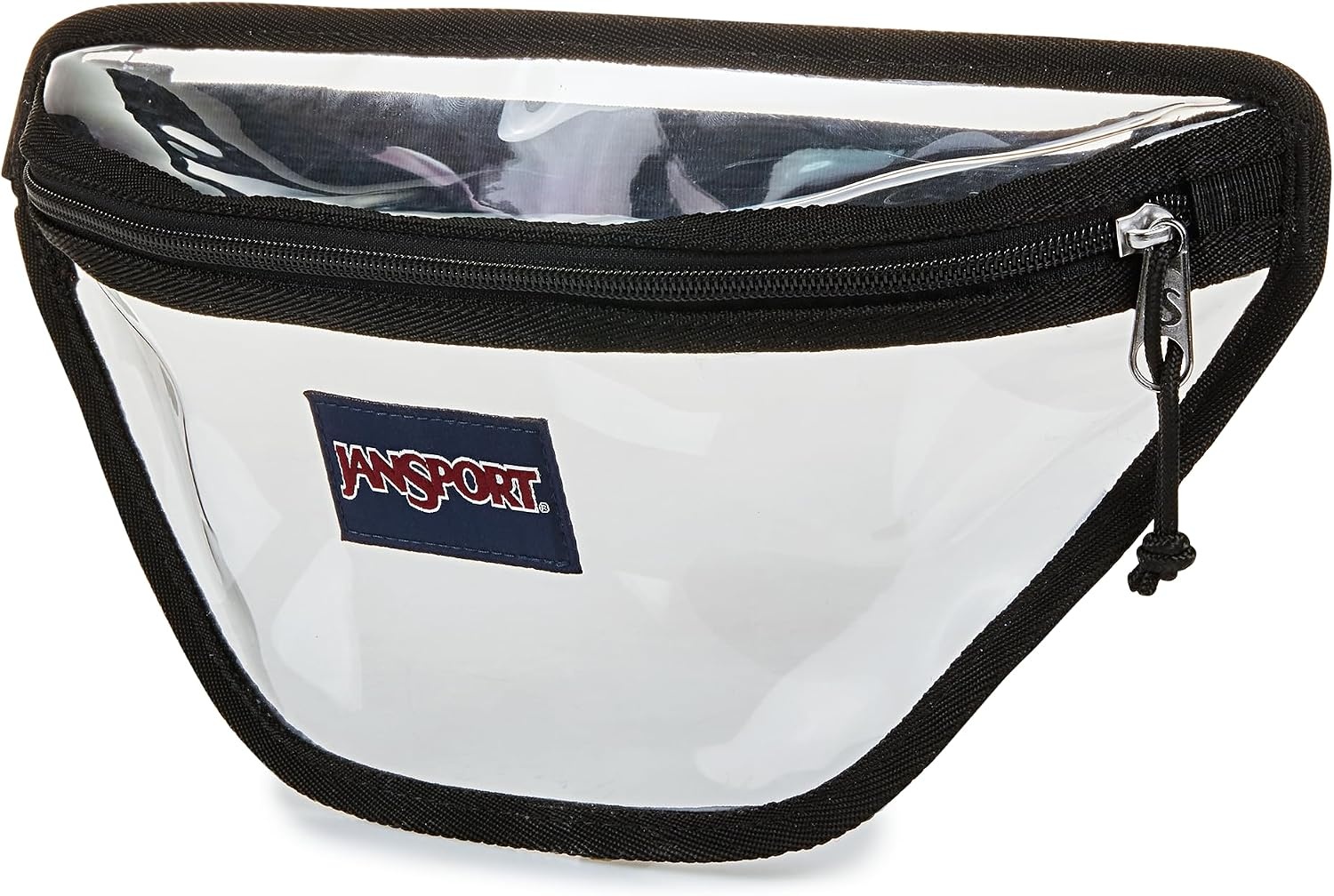 image:imageJanSport Clear Waistpack 1L Transparent Fanny Pack One Main Compartment Adjustable Hip Belt amp Crossbody Strap ClearClear Waistpack
