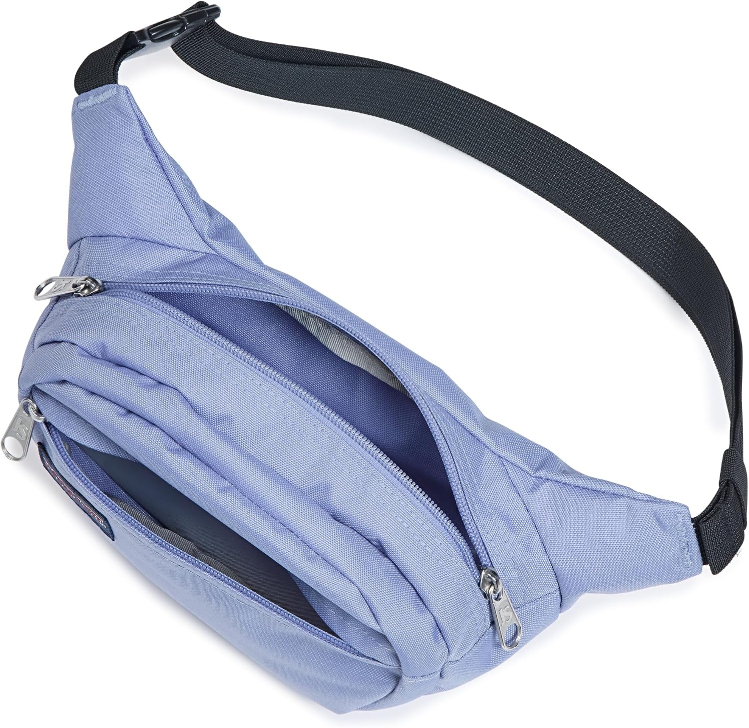 image:imageJanSport Fifth Avenue Fanny Pack Crossbody Bags for Women Men Stylish Durable Waist Bag with Adjustable Belt Main Zippered Pocket Quick Stash Pocket Travel Essentials Lavender AshLavender Ash