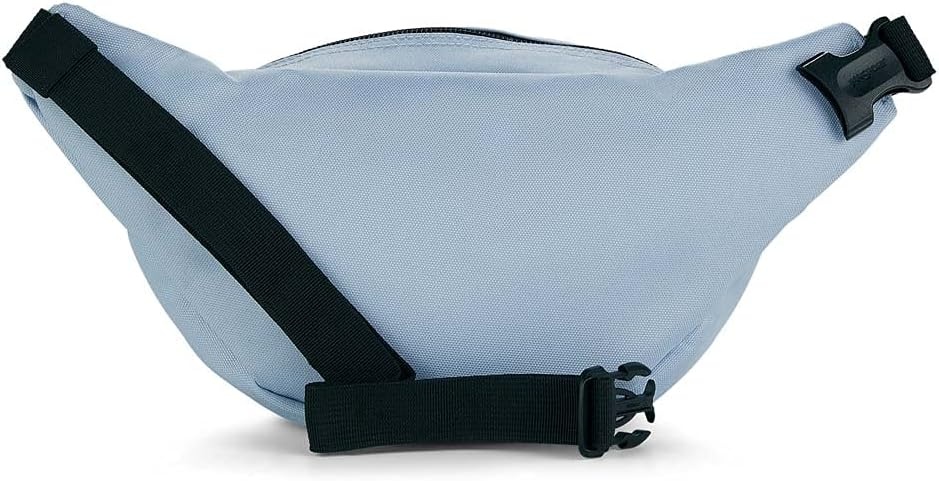 image:imageJanSport Fifth Avenue Fanny Pack Crossbody Bags for Women Men Stylish Durable Waist Bag with Adjustable Belt Main Zippered Pocket Quick Stash Pocket Travel Essentials Lavender AshBlue Dusk