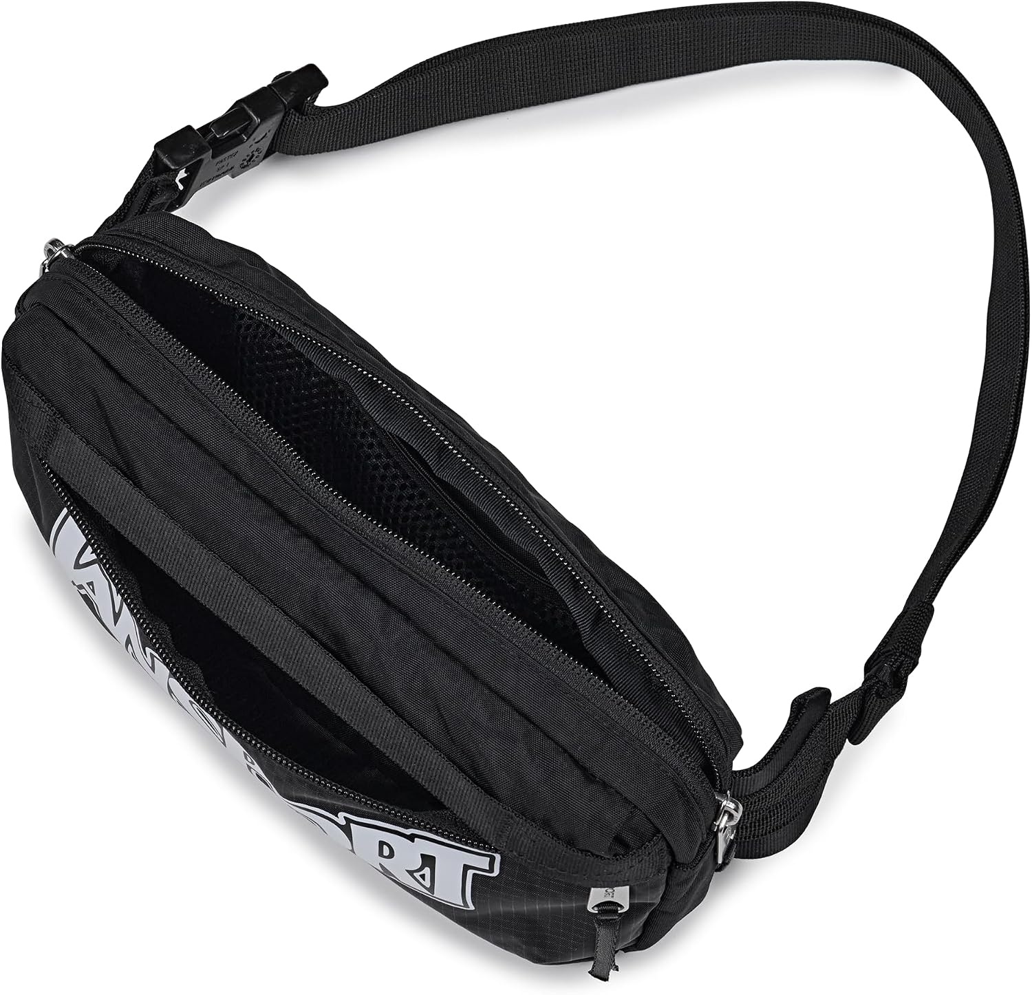 image:imageJanSport Washington Waistpack Fanny Pack Stylish Durable Waist Bag with Adjustable Belt Main Zippered Pocket Quick Stash PocketTravel EssentialsBlack