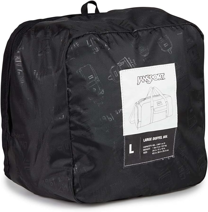 image:imageJanSport Weekender Large Duffel Travel or Gym Bag Durable Weekender with Front Utility Pocket amp Side Grab Handles Cargo GreenBlack