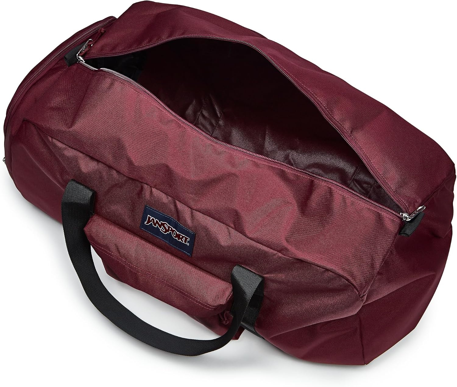 image:imageJanSport Weekender Large Duffel Travel or Gym Bag Durable Weekender with Front Utility Pocket amp Side Grab Handles Cargo GreenCherry Lacquer