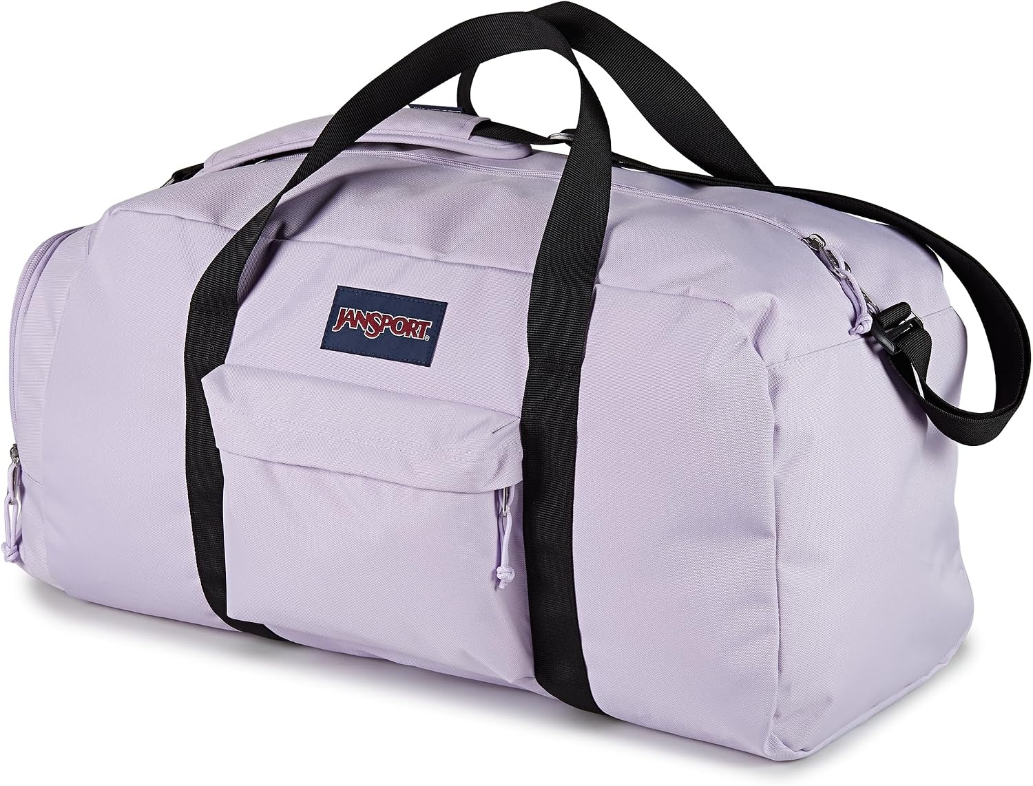 image:imageJanSport Weekender Large Duffel Travel or Gym Bag Durable Weekender with Front Utility Pocket amp Side Grab Handles Cargo GreenPastel Lilac